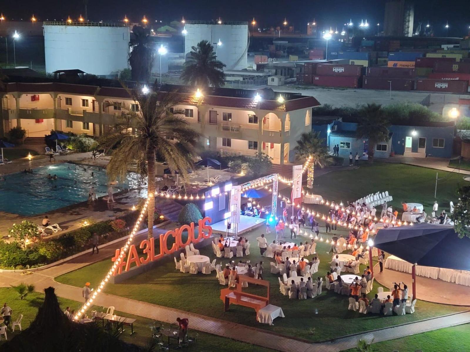 Flamingo Beach Hotel Umm al-Kuvajn Exteriér fotografie